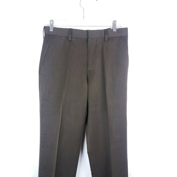 NWT APT 9 Size 8 Herringbone Pants Modern Fit 29"x30" Slacks Gray - Picture 8 of 9